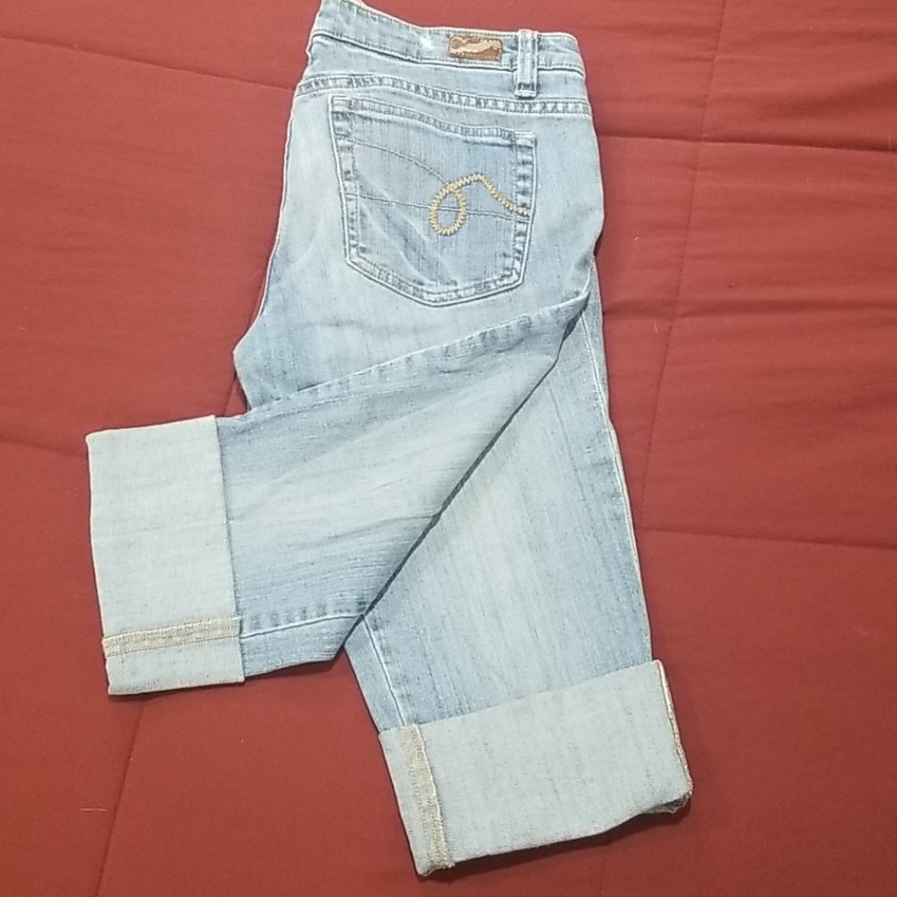 Stretch Denim capris